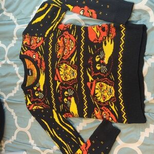 Hot topic ugly Halloween sweater size small